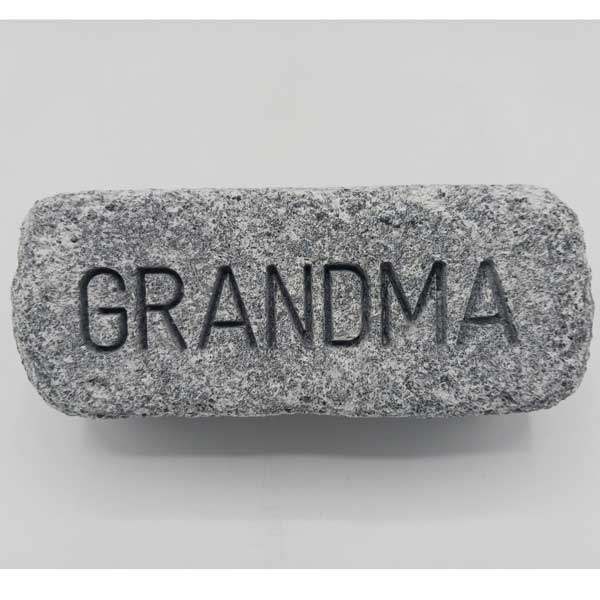 GRANDMA, Engraved Soapstone **Can only be purchased with sauna**