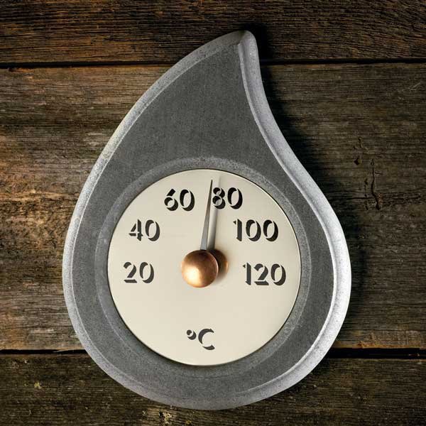 PISARAINEN, Soapstone Thermometer Celsius **Can only be purchased with sauna**
