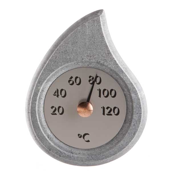 PISARAINEN, Soapstone Thermometer Celsius **Can only be purchased with sauna**