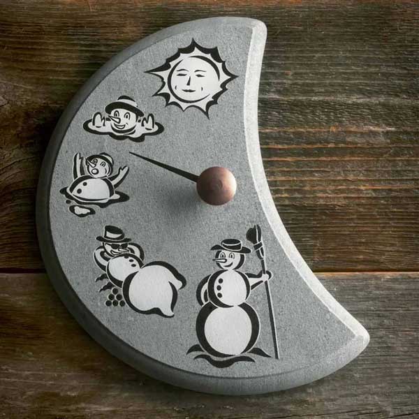 LUMIUKKO, Snowman Soapstone Thermometer **Can only be purchased with sauna**