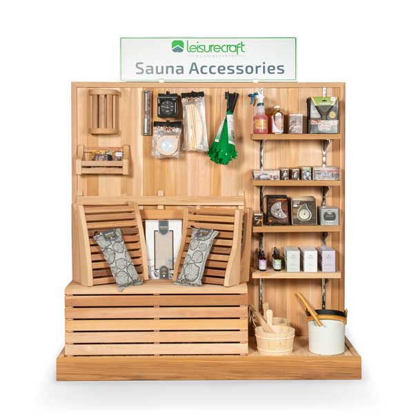 Stock Supply to Fill Accessory Stand (Stand Included) **Can only be purchased with sauna**
