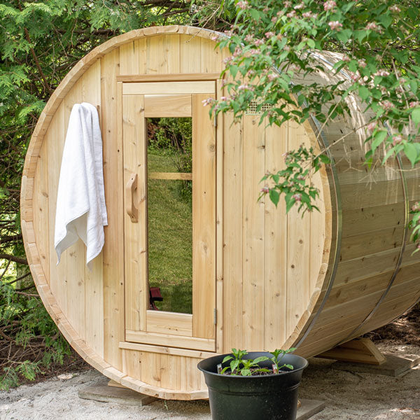 Canadian Timber Harmony Barrel Sauna Wood Burning