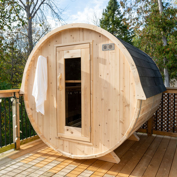 Canadian Timber Harmony Barrel Sauna Wood Burning