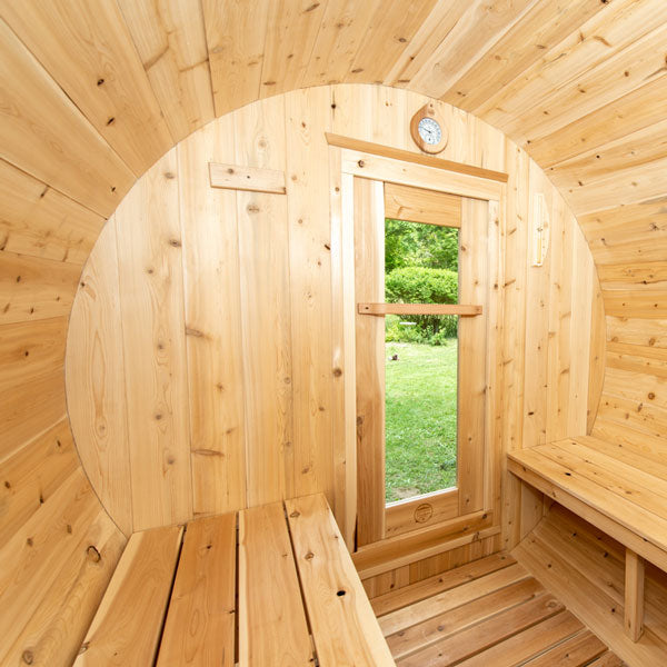 Canadian Timber Harmony Barrel Sauna Wood Burning