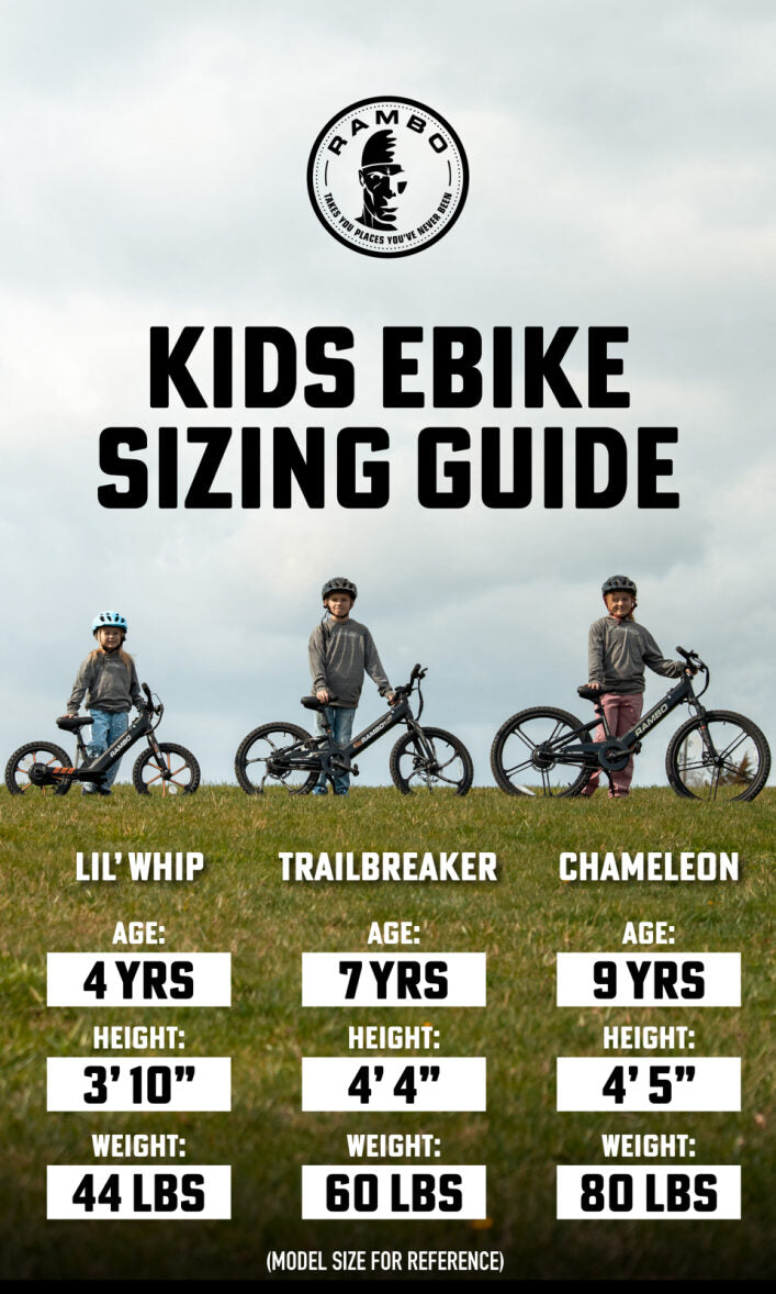 Rambo Electric Bikes Kids 16" Lil Whip