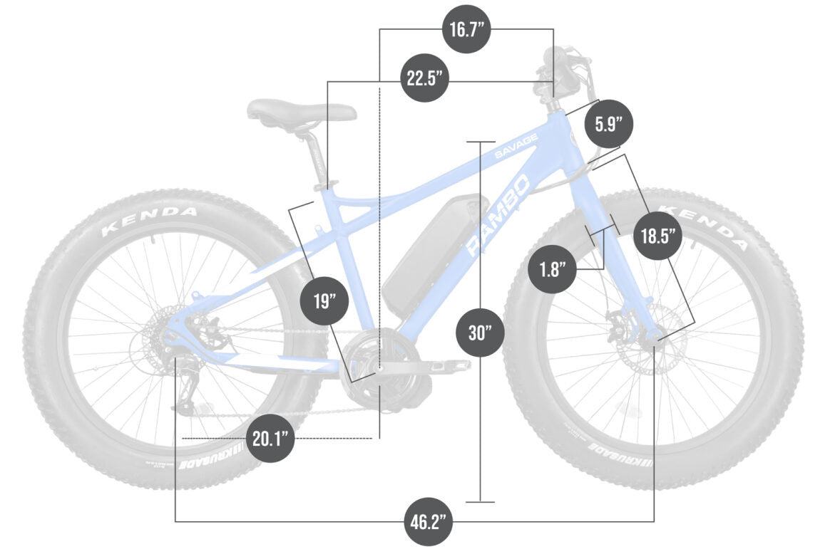 Rambo Electric Bikes Savage 2.0