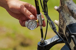 Buzzy's Pollinator 300 psi Shock Pump for XP Model's (REQUIRES PURCHASE OF BIKE)