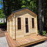 Canadian Timber Georgian Cabin Sauna with Changeroom
