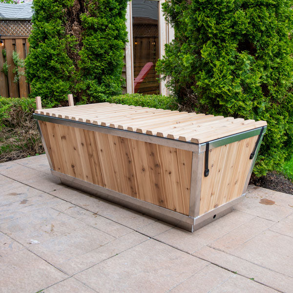 Knotty Cedar Roll Up Cover