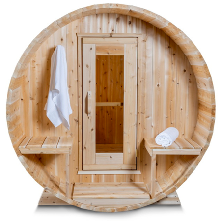 Canadian Timber Serenity Barrel Sauna Electric