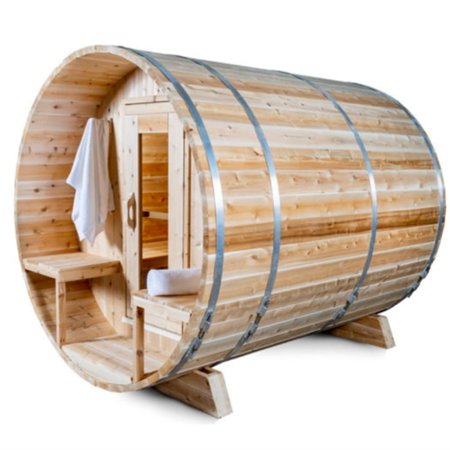 Canadian Timber Serenity Barrel Sauna Electric