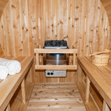 Canadian Timber Serenity Barrel Sauna Electric