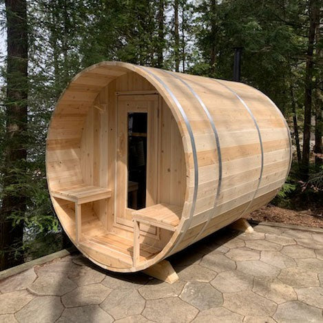 Canadian Timber Serenity Barrel Sauna Electric