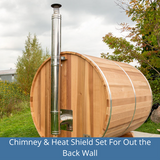 Canadian Timber Serenity Barrel Sauna Electric
