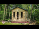 Canadian Timber Georgian Cabin Sauna with Changeroom
